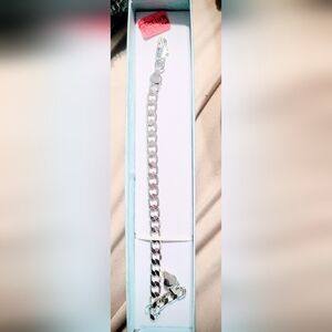 BN STERLING SILVER  MENS  BRACELET